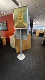 [#00-33] Pillar Merchandising Sign