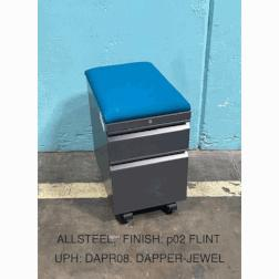 [#D16-19] AMZPM119 - Mobile Pedestal - Boxfile w/ Cushion Top (15Wx23Dx24.50H)