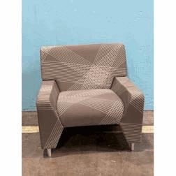 [#B12-99] MYLL4L - GREY MyWay Low Arms Lounge Chair, 4 - Legs(33Wx33Dx29.50Hx19SH)