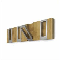 [#I5-111] 10051364 - Hookaboo, Bamboo Frame w/ 4 Metal Hooks (13.50Wx0.75Dx3.75H)