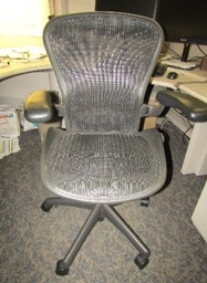 [#B13-2] Grey mesh Aeron Task Chair