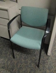 [#B4-12] Green Guest Chair