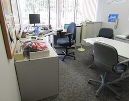 [#C19-35] Laminate Table with 2 T Base (60"x30"x35")