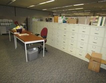 [#C19-37] Laminate Table with Metal Leg (30x60)