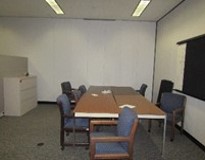 [#C19-60] Metal Leg Wood Laminate Table (30x60)