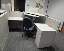 [#E10-75] Corner split Sit Stand Electric Desk 