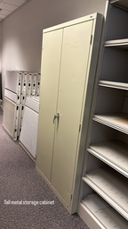 [#D19-55] Tall Metal Cabinet