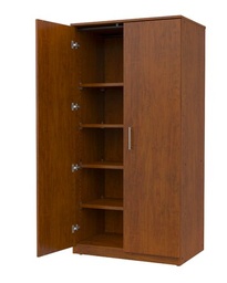 [#D30-4] Wooden Executive Cabinet - 36x17x79 (Photo Representation)