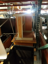 [#E1-140] Walnut Computer Table (photo representation)