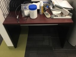 [#C10-7] Printer Table / Desk (42x29x24)
