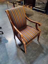 [#B8-23] Multi Striped Decorative Chair