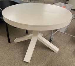 [#C5-29] White Round Table