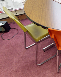 [#B4-27] Green Stacking Chair