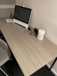 [#C5-65] Table with Black Legs (78x30)