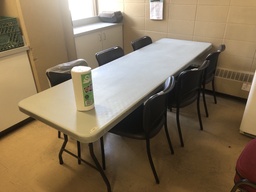 [#C8-331] Folding Table 4 Sided 