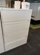 [#D10-8] 4-Drawer Lateral Filing Cabinet 36x54x18