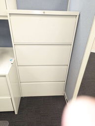 [#D10-35] STEELCASE LATERAL FILES 30"W, 4 DRAWER FILES