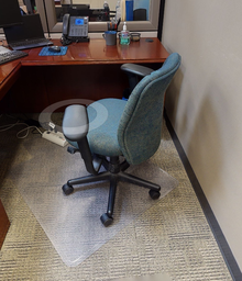 [#B13-2] Blue/ Green Task Chair