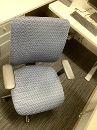 [#B13-78] Turnstone Crew Chair - Patterned Blue