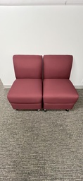 [#B12] Red Lounge Chairs