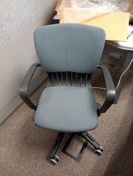 [#B13-56] Grey task chair