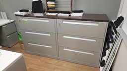 [#D8-90] 3-Drawer Lateral File - Double 