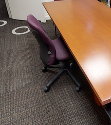 [#B12-10] Purple Task Chair (no arms)
