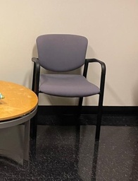 [#B8-54] Blue Guest Chair