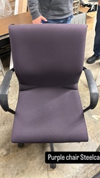 [#B13-88] Steelcase Purple Chair