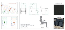 [#B12] CURVED SEATS: New (never installed) Poltrona Frau Auditorium Chairs. Seats are in pairs.