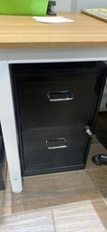 [#D7-2] 2 drawer file cabinet - 14.5”x18.5”x24.5