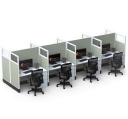[#A1-14] Hoteling Cubicles (54"x30") (photo representation)