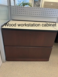 [#D6-11] Wood Workstation Cabinet