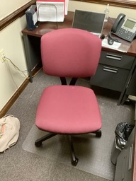 [#B12-69] Red Task Chair