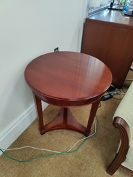 [#C11-108] End Table Round 22x22x25