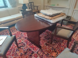 [#C6-823] Oval Meeting Table / Oval Desk 72x40