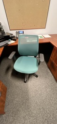[#B13-113] Teal Task Chair