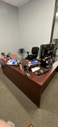 [#E6-115] Desk w/ Return