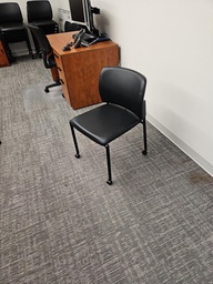 [#B4-1045] Black training chairs