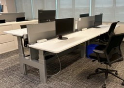 [#A1-1] 4-Person Height Adjustable Bench Station