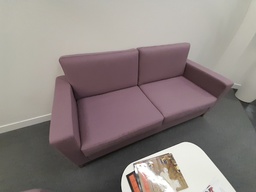 [#B6-15] Pink 2-seater sofa