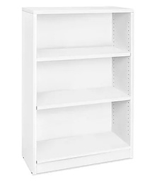 [#D2] Bookcase 42W 64H 91 White (representative photo)