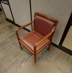 [#B9-1] Wooden Guest Chair