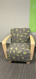 [#B12-6] Lounge Chair w/ Wood Frame