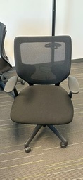 [#B13-49] Black Keilhauer Mesh Back Task Chair