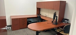 [#E7-54] U Shape Desk LR
