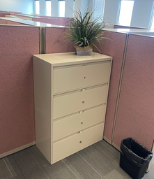 [#D10-2] 4 High Filing Cabinets