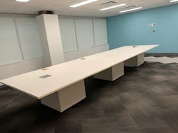 [#C8-6] Extra Large Conf Table - White