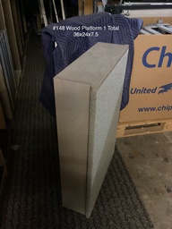 [#C10-148] Wood Platform