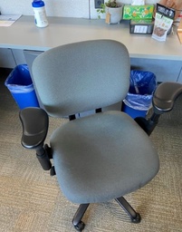 [#B13-1] Grey/Black Haworth Task Chair